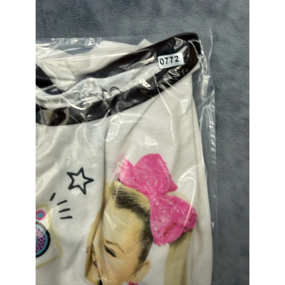 Nickelodeon Jojo Siwa White Short Sleeve Top - Size XL